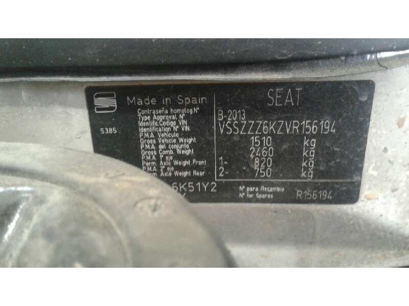 seat cordoba berlina (6k2) del año 1997