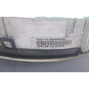 Recambio de cuadro instrumentos para opel corsa c referencia OEM IAM 09113224MC  