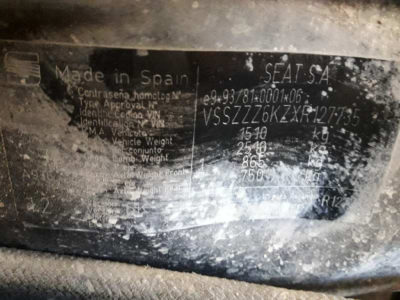 seat ibiza (6k) del año 1998