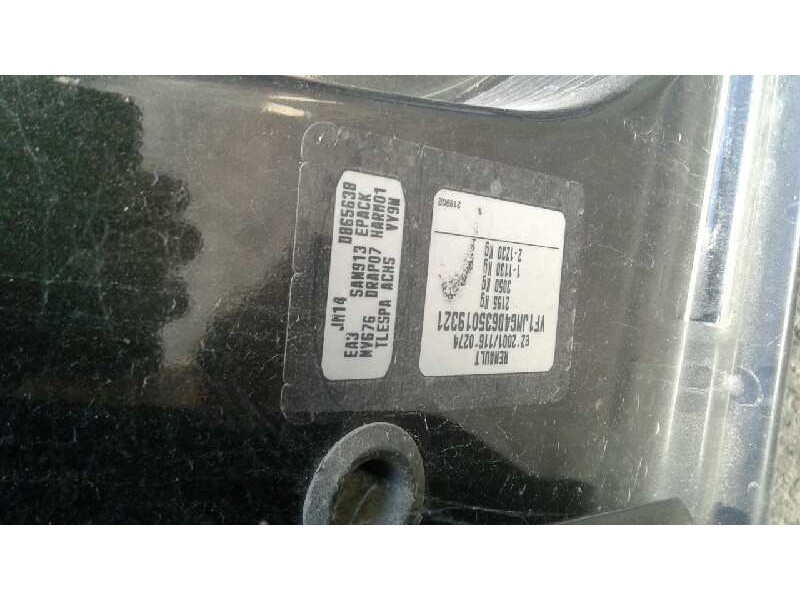 renault scenic ii del año 2005