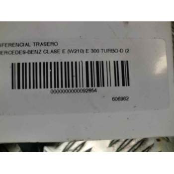 Recambio de diferencial trasero para mercedes-benz clase e (w210) berlina referencia OEM IAM 0476372287  50942
