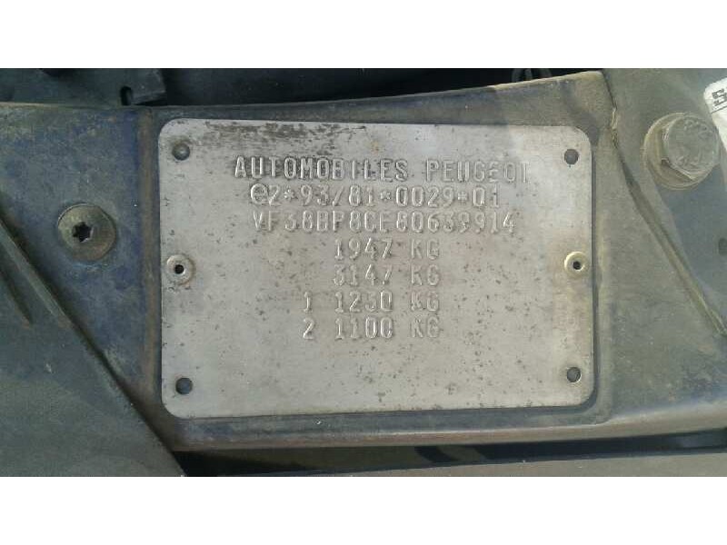 peugeot 406 berlina (s1/s2) del año 1998