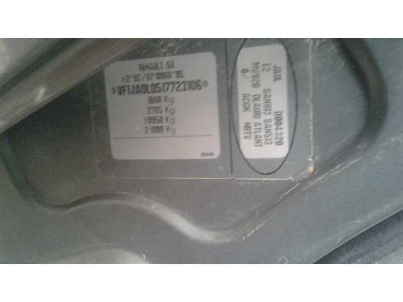 renault megane i scenic (ja0) del año 1998