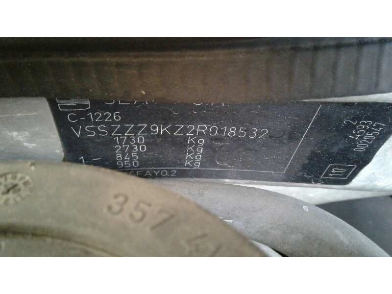 seat inca (6k9) del año 2002