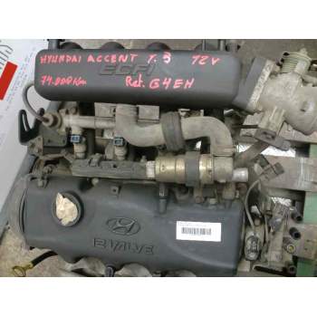 Recambio de motor completo para hyundai accent (x3) 1.3 12v cat referencia OEM IAM G4EH  51092