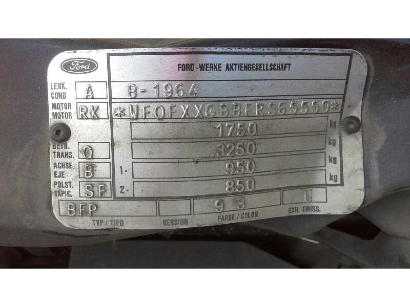 ford mondeo berlina/familiar (fd) del año 1995