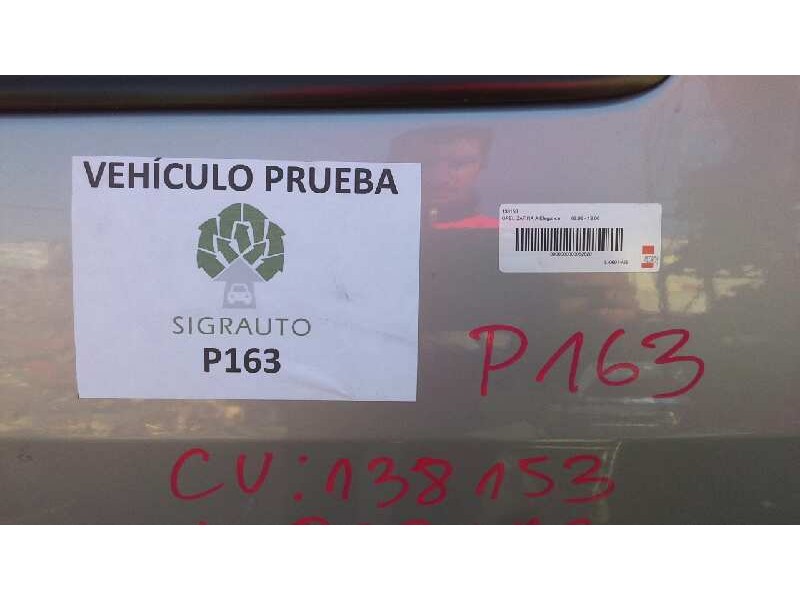 opel zafira a del año 1999