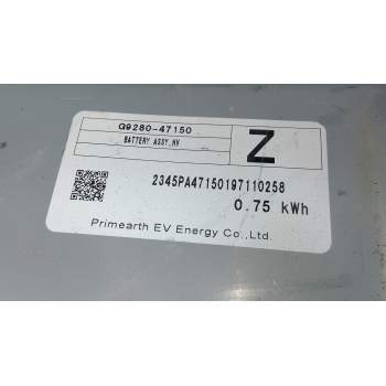 Recambio de bateria hibrido para toyota c-hr (_x1_) 1.8 hybrid (zyx10_, zyx11_) referencia OEM IAM G928047150  