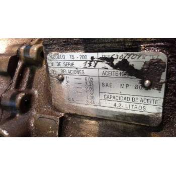 Recambio de caja cambios para ebro l35 perkins referencia OEM IAM T5200  11320