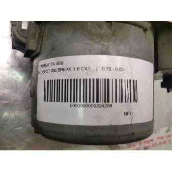 Recambio de centralita abs para peugeot 306 break 1.6 cat referencia OEM IAM 0285216722 9636084480 