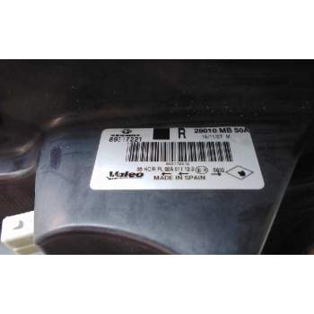 Recambio de faro derecho para renault maxity referencia OEM IAM 89317221 26010MB50A 