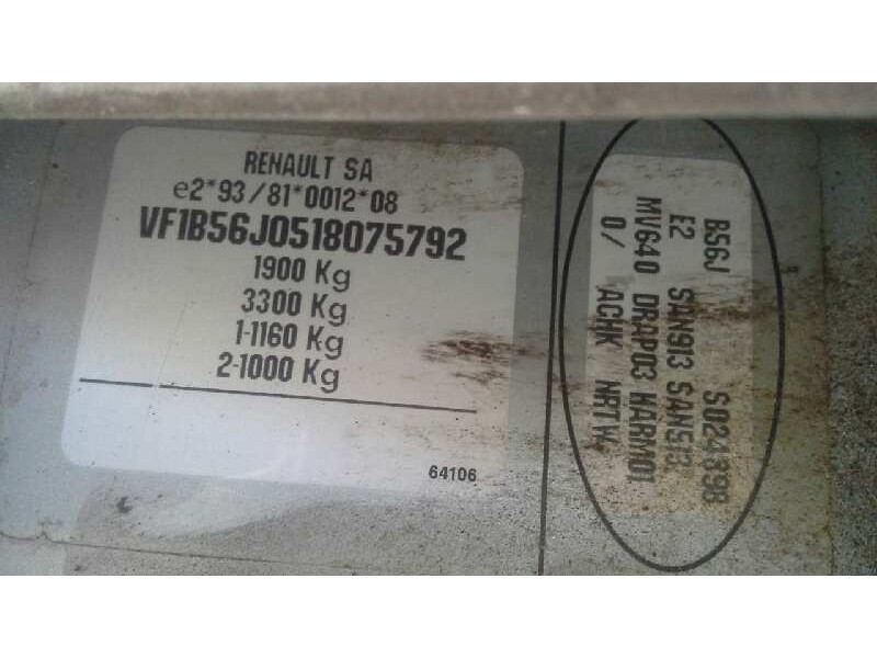 renault laguna (b56) del año 2007