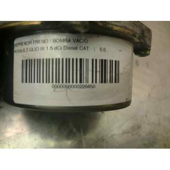 Recambio de depresor freno / bomba vacio para renault clio iii 1.5 dci diesel cat referencia OEM IAM   