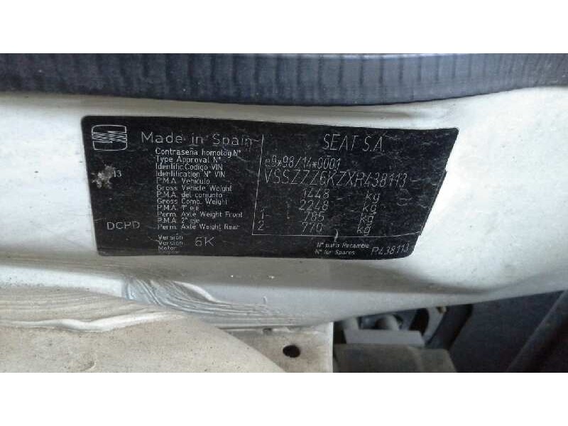 seat ibiza (6k1) del año 1999