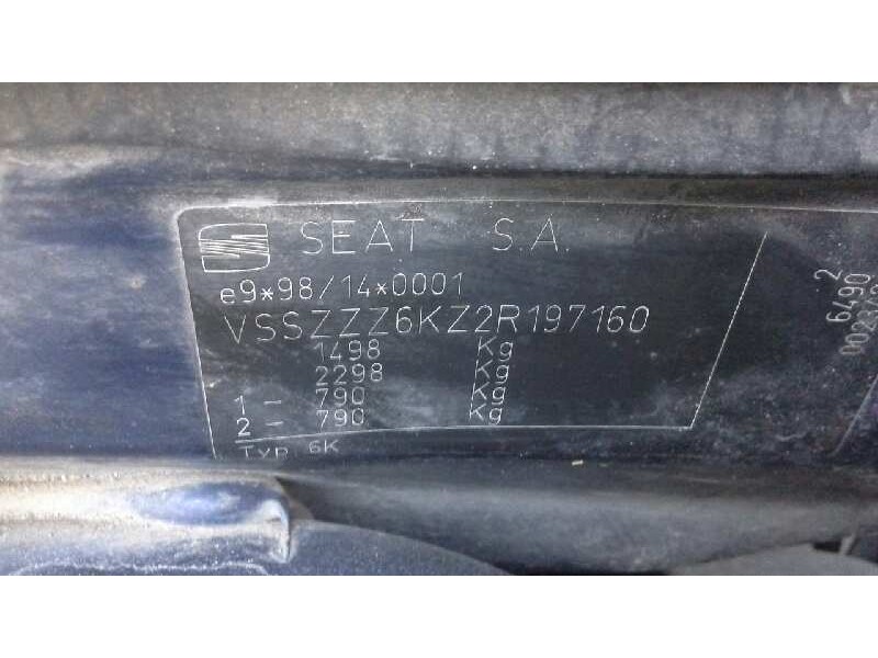 seat cordoba berlina (6k2) del año 2002