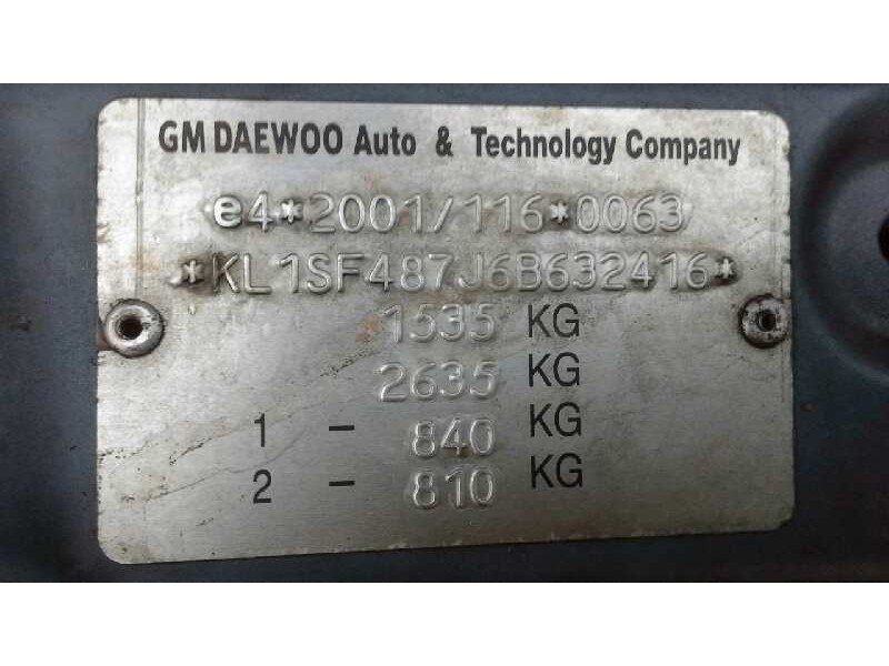 chevrolet kalos del año 2006