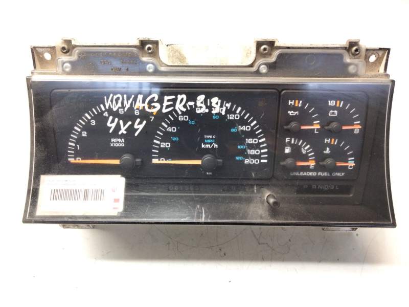 Recambio de cuadro instrumentos para chrysler voyager (gs) 3.3 cat referencia OEM IAM 4437782  52833