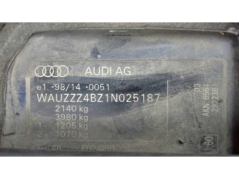 audi a6 berlina (4b2) del año 2000