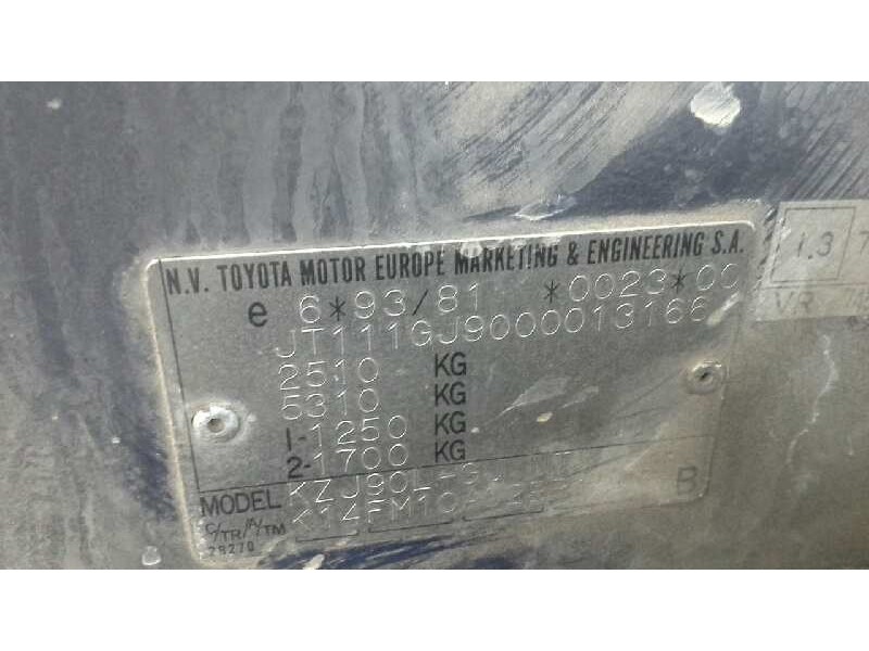 toyota land cruiser (j9) del año 1997