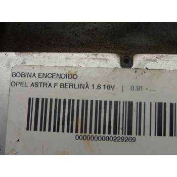 Recambio de bobina encendido para opel astra f berlina 1.6 16v referencia OEM IAM 90510386  