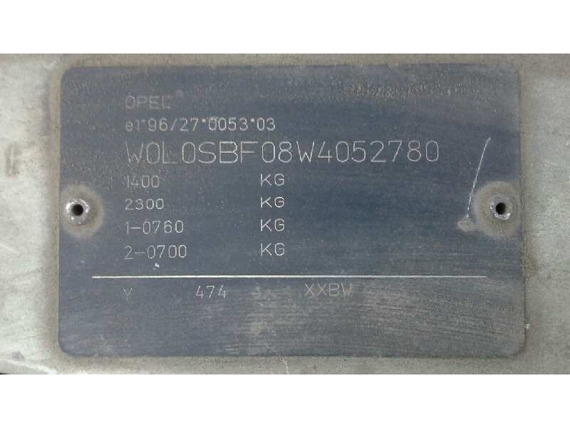 opel corsa b del año 1997