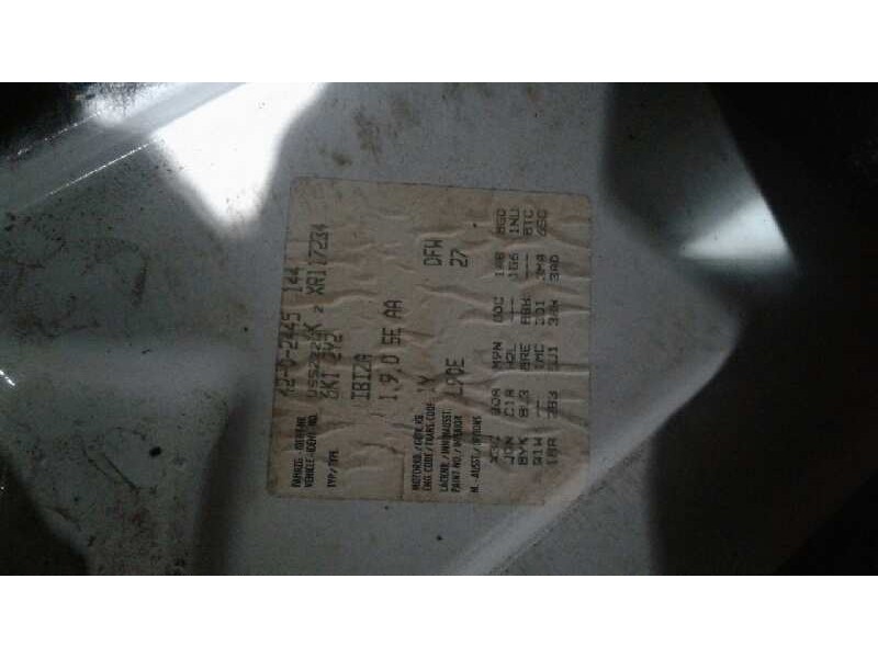 seat ibiza (6k) del año 1998