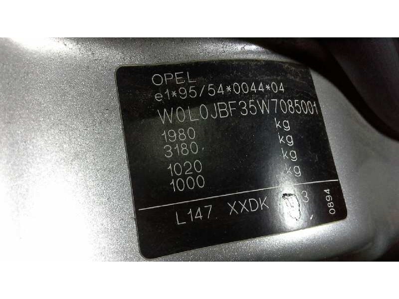 opel vectra b caravan del año 1998