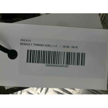 Recambio de culata para renault twingo (co6) referencia OEM IAM 0172  53100