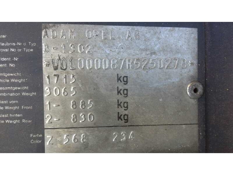 opel vectra a del año 1994