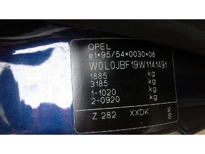 opel vectra b berlina del año 1998