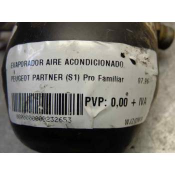 Recambio de evaporador aire acondicionado para peugeot partner (s1) 1.9 diesel referencia OEM IAM   