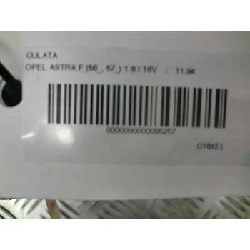 Recambio de culata para opel astra f berlina 1.8 16v referencia OEM IAM 90411781  53428