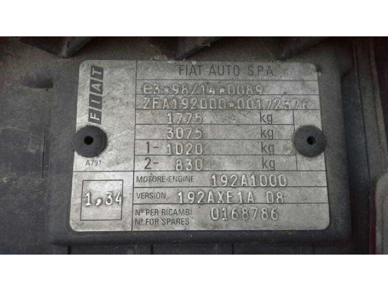 fiat stilo (192) del año 2002