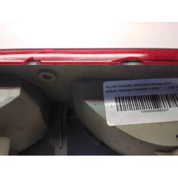 Recambio de piloto trasero derecho paragolpes para nissan terrano/terrano.ii (r20) referencia OEM IAM 26550OF400 INGLES DEFECTUO
