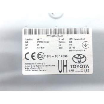 Recambio de modulo electronico para toyota c-hr (_x1_) 1.8 hybrid (zyx10_, zyx11_) referencia OEM IAM 8684006041  