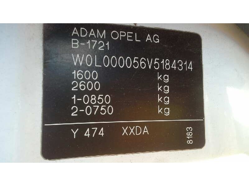 opel astra f berlina del año 1997