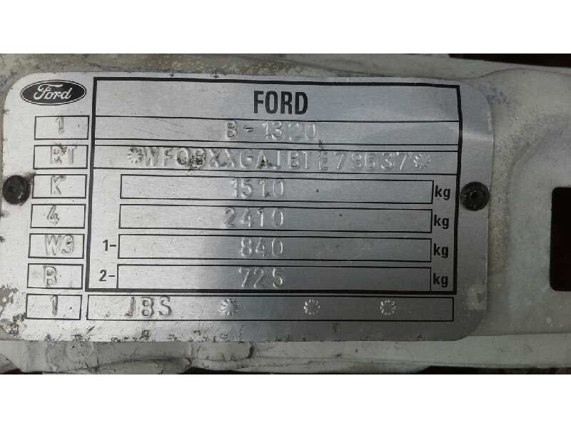 ford fiesta courier del año 1996
