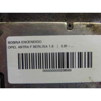 Recambio de bobina encendido para opel astra f berlina merit referencia OEM IAM 90510387  