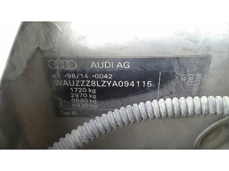 audi a3 (8l) del año 2000