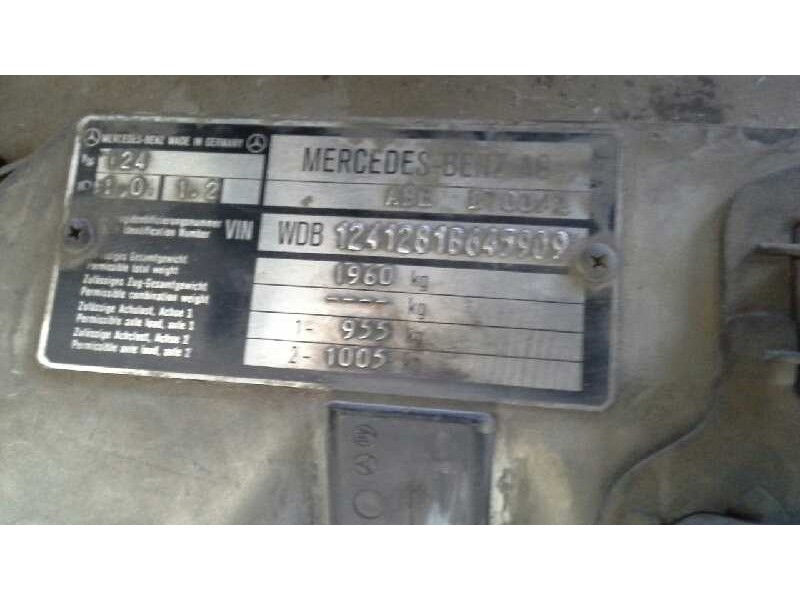 mercedes clase e (w124) berlina del año 1991