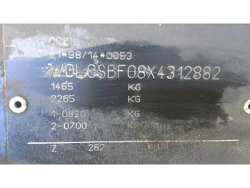 opel corsa b del año 1999