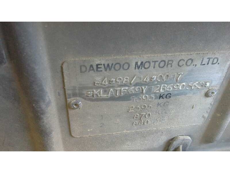 daewoo lanos del año 2002