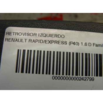 Recambio de retrovisor izquierdo para renault rapid/express (f40) 1.6 d familiar (f404) referencia OEM IAM 7700804101  