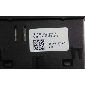 Recambio de warning para skoda rapid active referencia OEM IAM 5JA953507F  