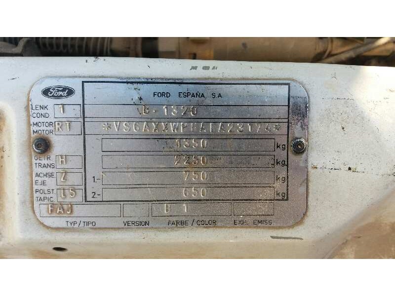 ford fiesta berl./courier del año 1990