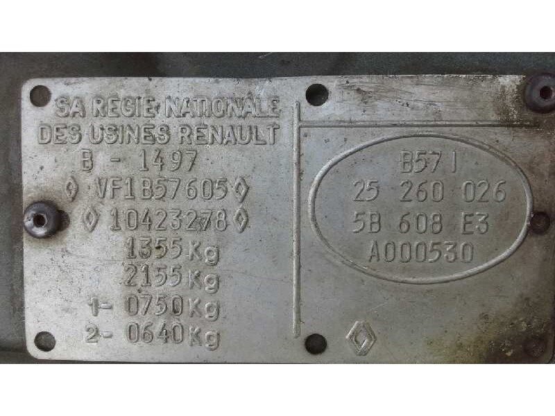 renault clio i fase i+ii (b/c57) del año 1993