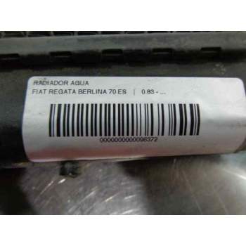 Recambio de radiador agua para fiat regata berlina 70 es referencia OEM IAM 0007566876  5651