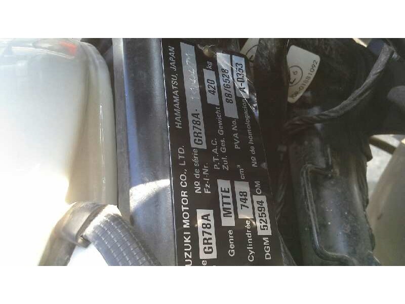 suzuki gsx 550/750/1100 (1984-1989) del año 1991