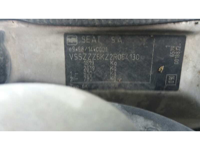 seat cordoba berlina (6k2) del año 2001