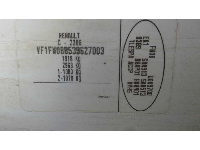 renault kangoo (f/kc0) del año 2009